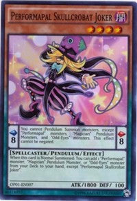 Performapal Skullcrobat Joker [OP01-EN007] Super Rare | Nerdhalla Games