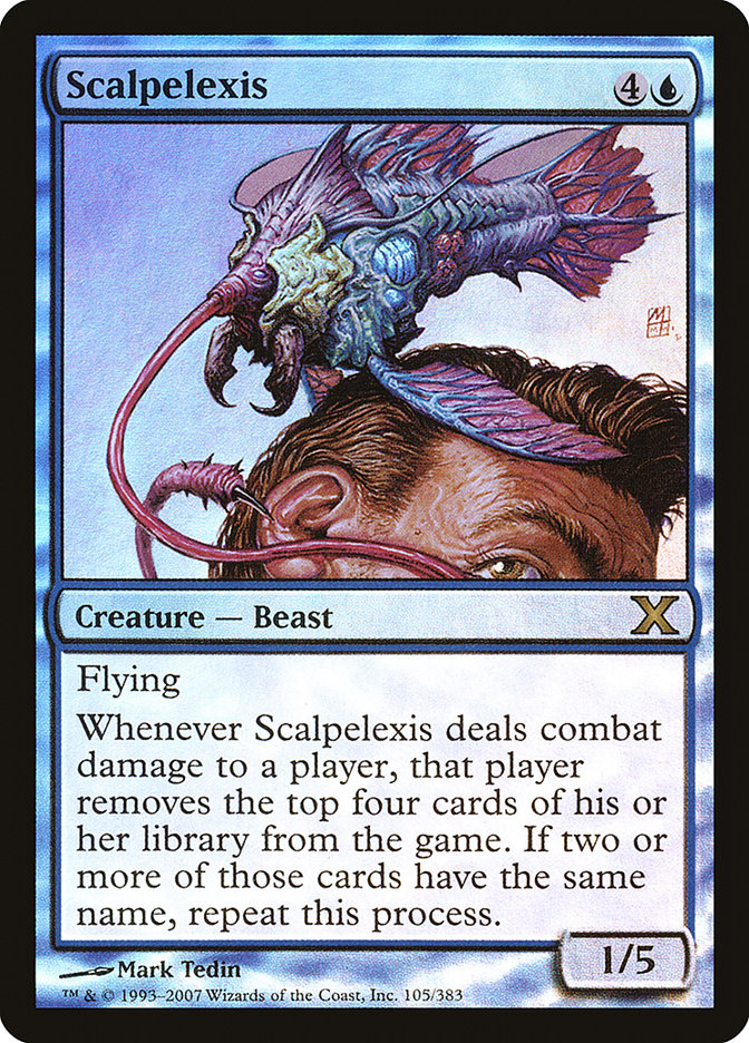 Scalpelexis (Premium Foil) [Tenth Edition] | Nerdhalla Games