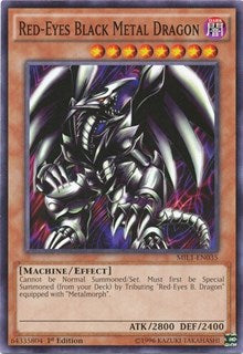 Red-Eyes Black Metal Dragon [MIL1-EN035] Common | Nerdhalla Games