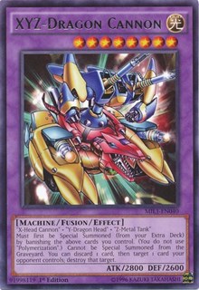 XYZ-Dragon Cannon [MIL1-EN040] Rare | Nerdhalla Games