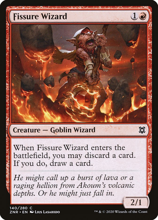 Fissure Wizard [Zendikar Rising] | Nerdhalla Games