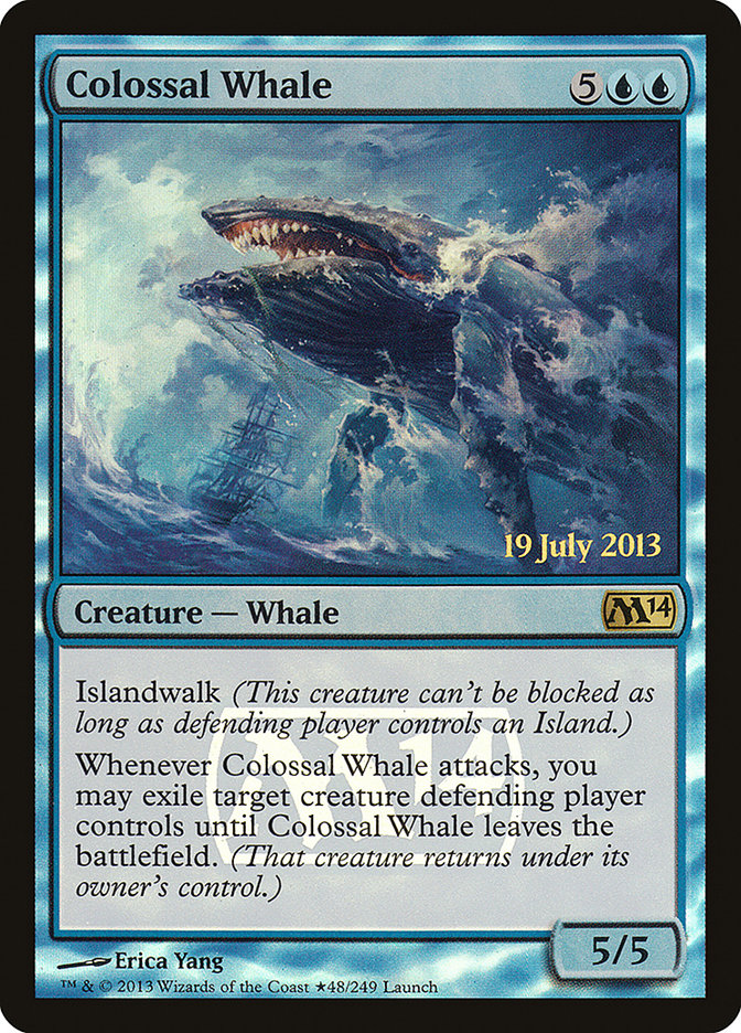 Colossal Whale [Magic 2014 Prerelease Promos] | Nerdhalla Games