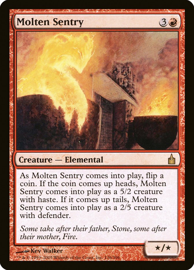 Molten Sentry [Ravnica: City of Guilds] | Nerdhalla Games