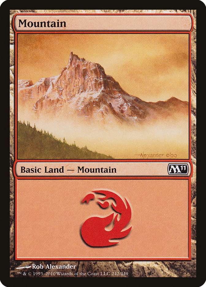 Mountain (242) [Magic 2011] | Nerdhalla Games