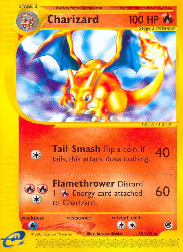 Charizard (39/165) [Expedition: Base Set] | Nerdhalla Games