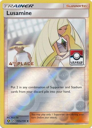 Lusamine (153a/156) (League Challenge Alt Art 4th Place) [Sun & Moon: Ultra Prism] | Nerdhalla Games