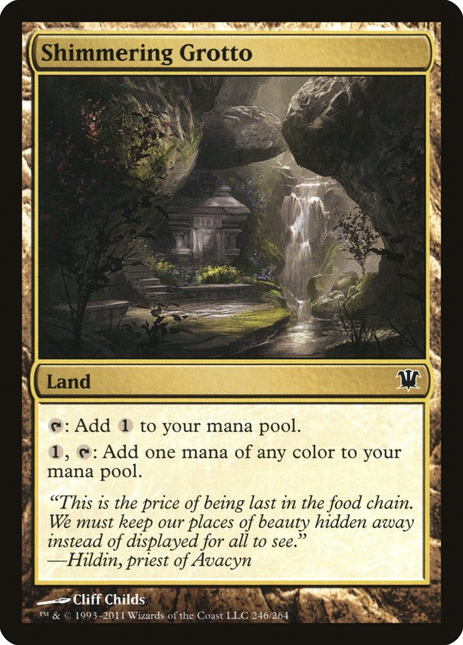 Shimmering Grotto [Innistrad] | Nerdhalla Games