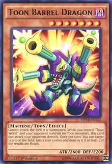 Toon Barrel Dragon [MP16-EN132] Rare | Nerdhalla Games