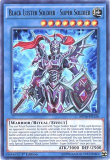 Black Luster Soldier - Super Soldier [MP16-EN136] Ultra Rare | Nerdhalla Games