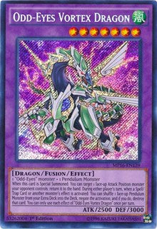 Odd-Eyes Vortex Dragon [MP16-EN139] Secret Rare | Nerdhalla Games