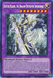 Buster Blader, the Dragon Destroyer Swordsman [MP16-EN210] Secret Rare | Nerdhalla Games