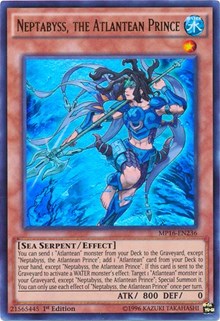 Neptabyss, the Atlantean Prince [MP16-EN236] Ultra Rare | Nerdhalla Games