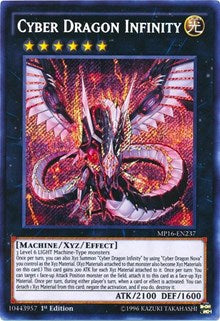 Cyber Dragon Infinity [MP16-EN237] Secret Rare | Nerdhalla Games