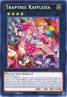 Traptrix Rafflesia [MP16-EN239] Secret Rare | Nerdhalla Games