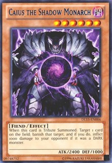 Caius the Shadow Monarch (Blue) [DL15-EN006] Rare | Nerdhalla Games