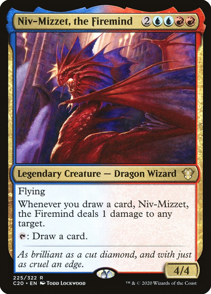 Niv-Mizzet, the Firemind [Commander 2020] | Nerdhalla Games