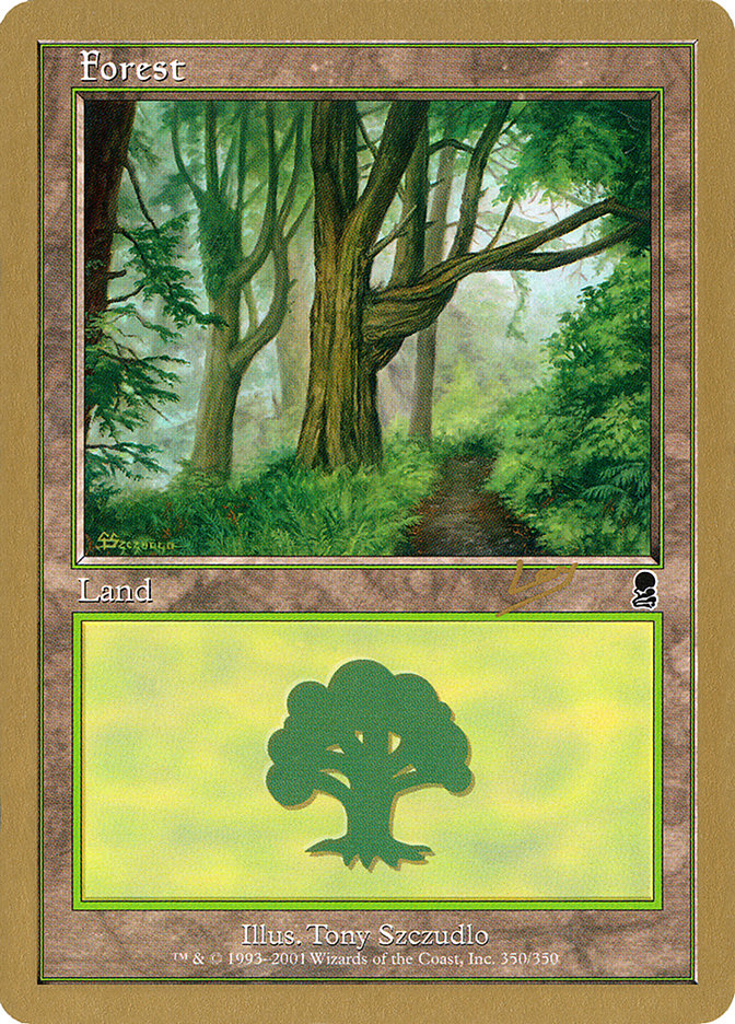 Forest (rl350) (Raphael Levy) [World Championship Decks 2002] | Nerdhalla Games