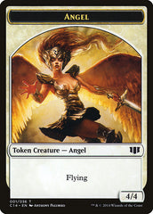 Angel // Cat Double-sided Token [Commander 2014 Tokens] | Nerdhalla Games