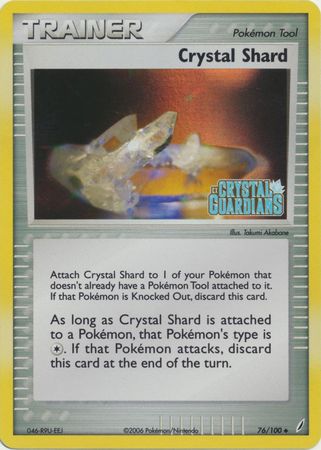 Crystal Shard (76/100) (Stamped) [EX: Crystal Guardians] | Nerdhalla Games