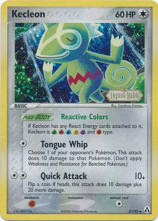 Kecleon (37/92) (Stamped) [EX: Legend Maker] | Nerdhalla Games