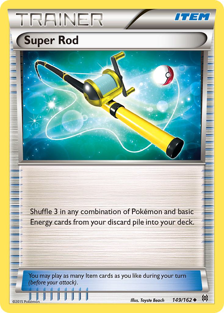 Super Rod (149/162) [XY: BREAKthrough] | Nerdhalla Games