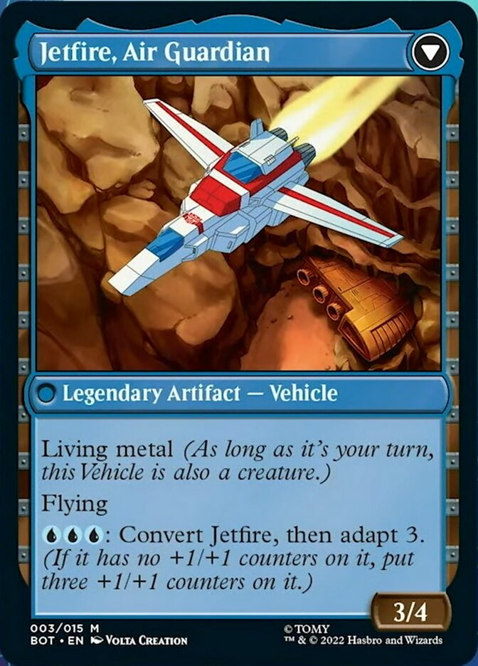 Jetfire, Ingenious Scientist // Jetfire, Air Guardian [Universes Beyond: Transformers] | Nerdhalla Games