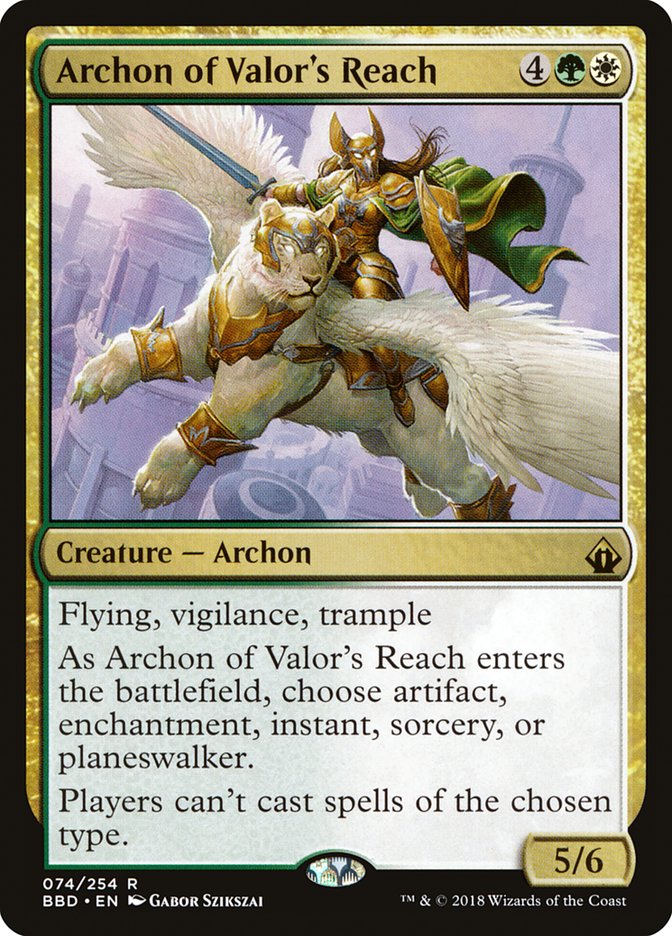 Archon of Valor's Reach [Battlebond] | Nerdhalla Games