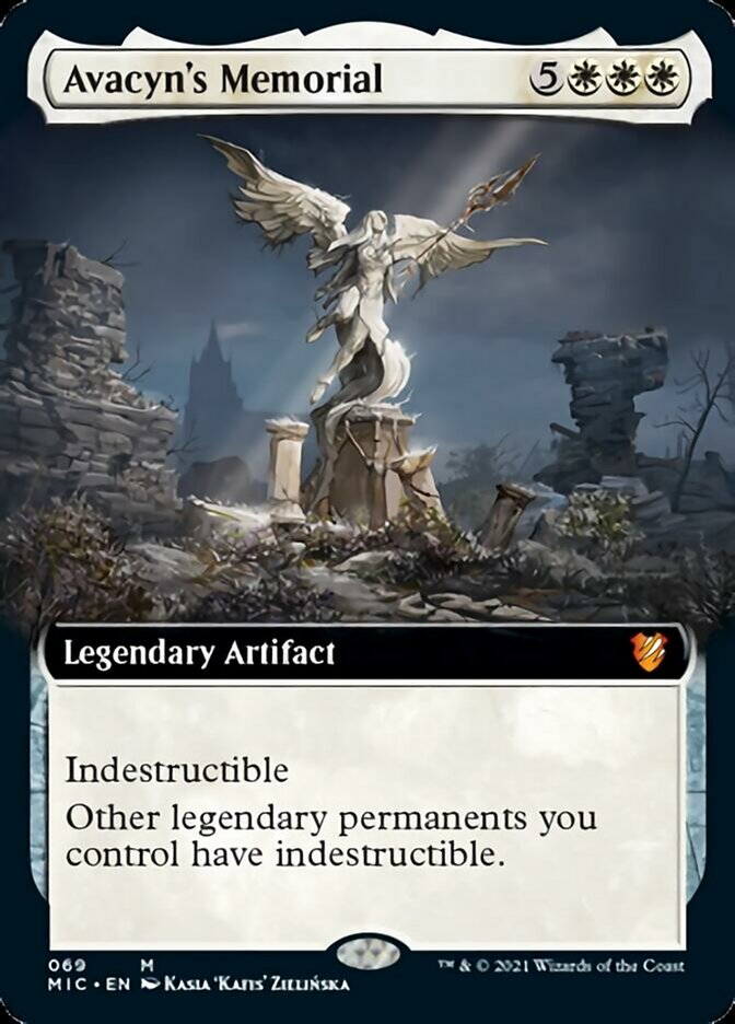 Avacyn's Memorial (Extended) [Innistrad: Midnight Hunt Commander] | Nerdhalla Games