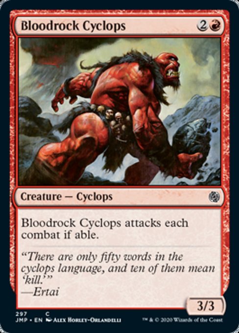 Bloodrock Cyclops [Jumpstart] | Nerdhalla Games