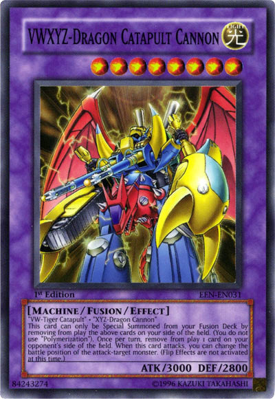 VWXYZ-Dragon Catapult Cannon [EEN-EN031] Super Rare | Nerdhalla Games