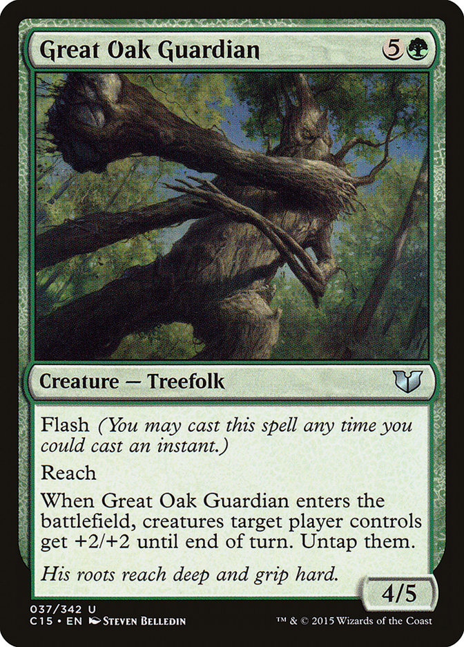 Great Oak Guardian [Commander 2015] | Nerdhalla Games