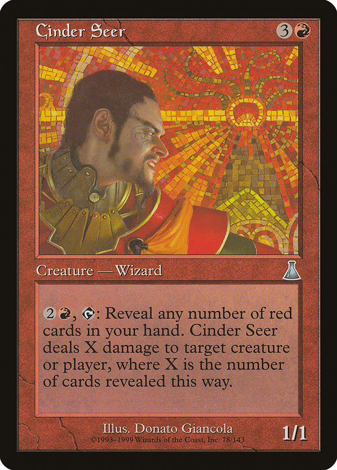 Cinder Seer [Urza's Destiny] | Nerdhalla Games