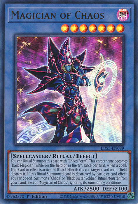 Magician of Chaos [LDS3-EN089] Ultra Rare | Nerdhalla Games