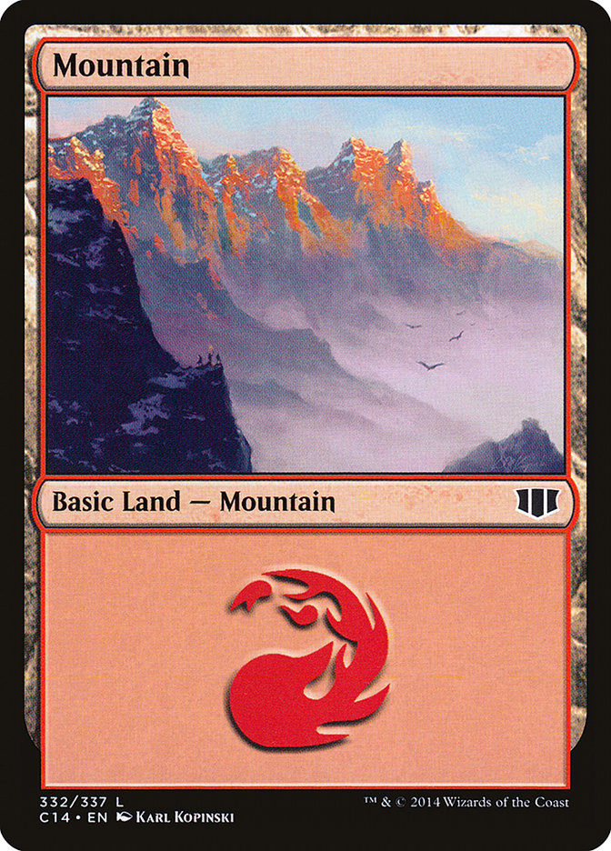 Mountain (332) [Commander 2014] | Nerdhalla Games