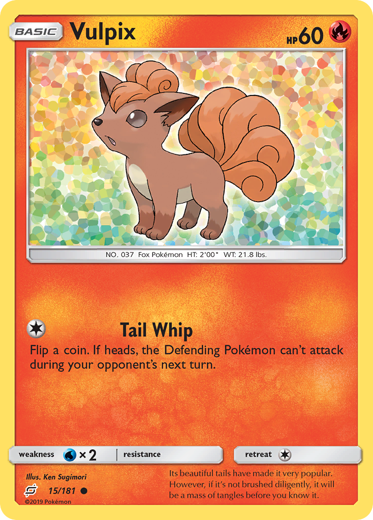 Vulpix (15/181) [Sun & Moon: Team Up] | Nerdhalla Games