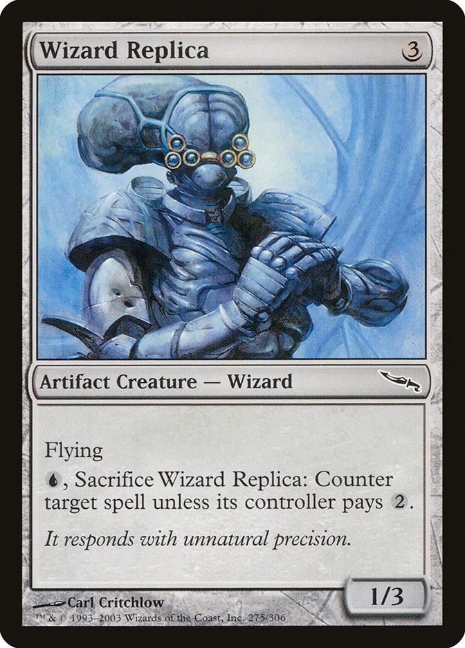 Wizard Replica [Mirrodin] | Nerdhalla Games