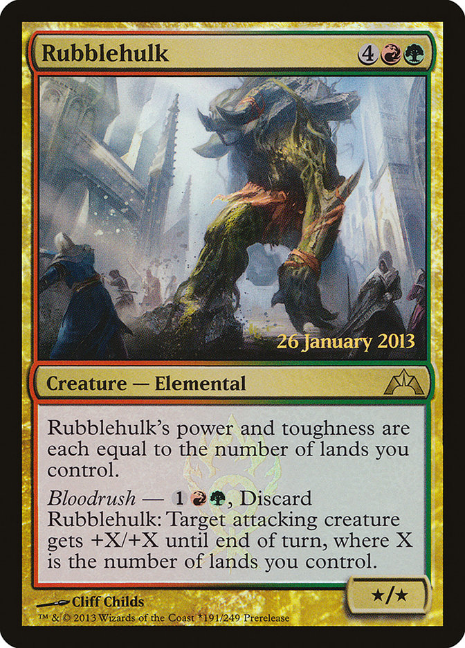 Rubblehulk  [Gatecrash Prerelease Promos] | Nerdhalla Games