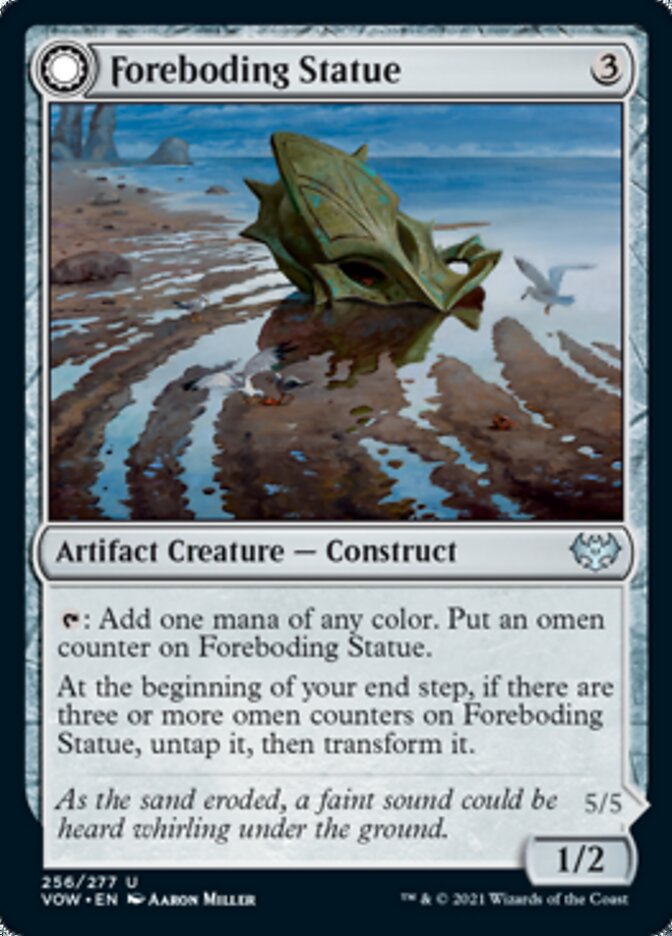 Foreboding Statue // Forsaken Thresher [Innistrad: Crimson Vow] | Nerdhalla Games