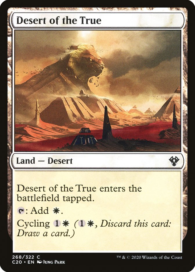 Desert of the True [Commander 2020] | Nerdhalla Games