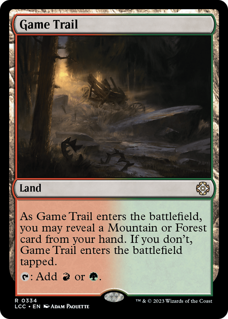 Game Trail [The Lost Caverns of Ixalan Commander] | Nerdhalla Games