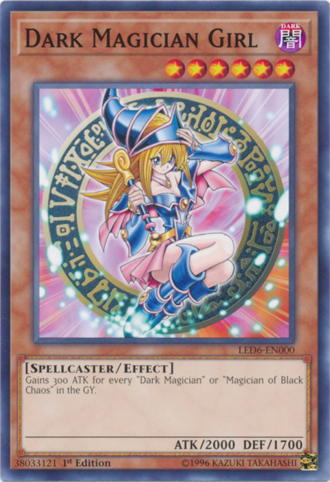 Dark Magician Girl [LED6-EN000] Common | Nerdhalla Games