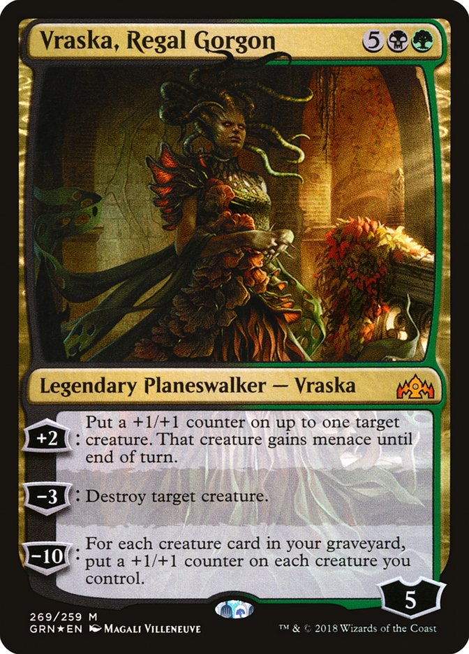 Vraska, Regal Gorgon [Guilds of Ravnica] | Nerdhalla Games