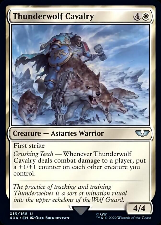 Thunderwolf Cavalry [Universes Beyond: Warhammer 40,000] | Nerdhalla Games