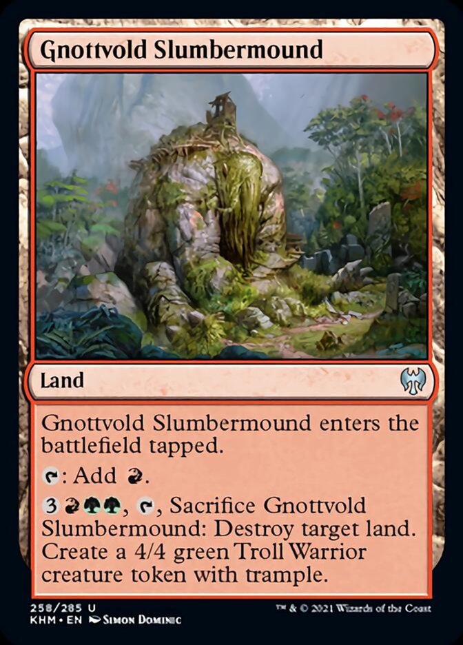 Gnottvold Slumbermound [Kaldheim] | Nerdhalla Games