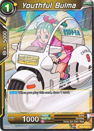 Youthful Bulma [BT3-095] | Nerdhalla Games