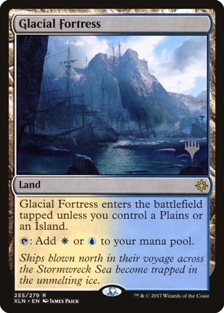 Glacial Fortress [Ixalan Promos] | Nerdhalla Games