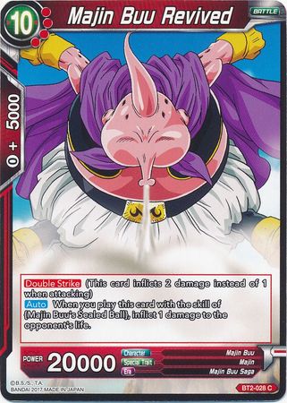 Majin Buu Revived [BT2-028] | Nerdhalla Games