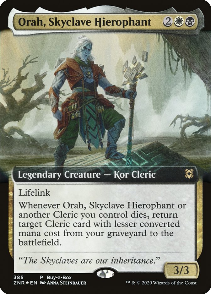 Orah, Skyclave Hierophant (Buy-A-Box) [Zendikar Rising] | Nerdhalla Games