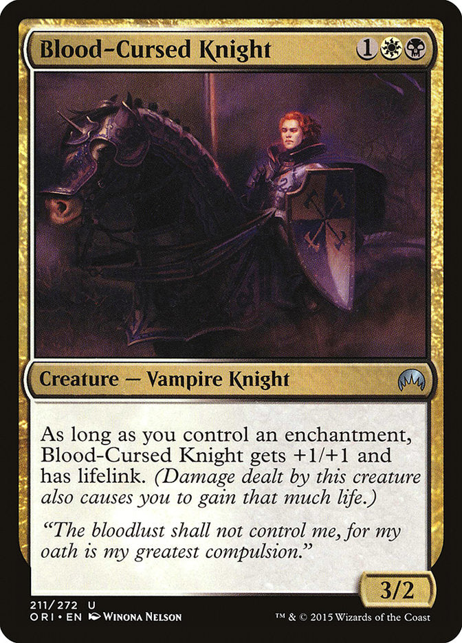 Blood-Cursed Knight [Magic Origins] | Nerdhalla Games