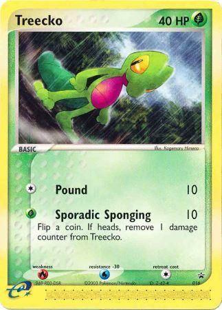 Treecko (016) (Non-Holo) [Nintendo: Black Star Promos] | Nerdhalla Games